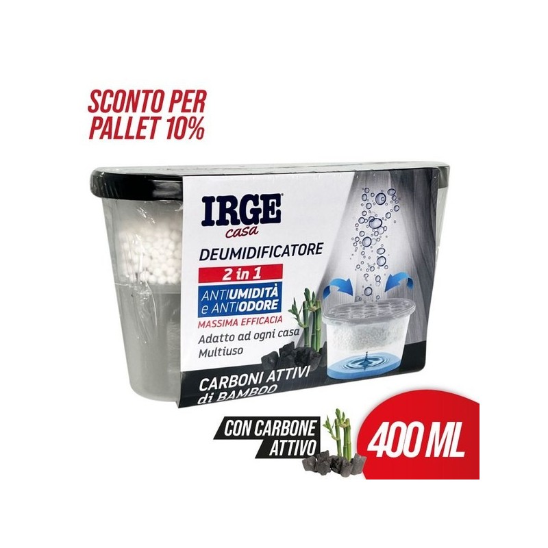 Deumidificatore IRGE 400ml black | Starclean