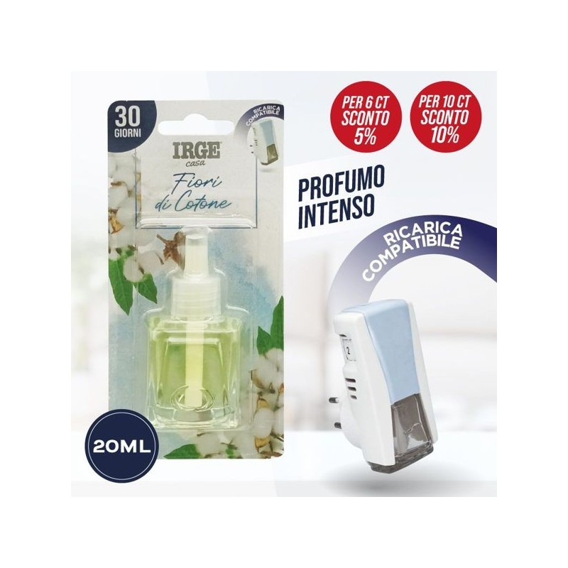 DEO IRGE 20ml fiori cotone refill | Starclean