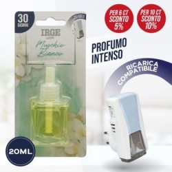 DEO IRGE 20ml muschio bianco refill | Starclean