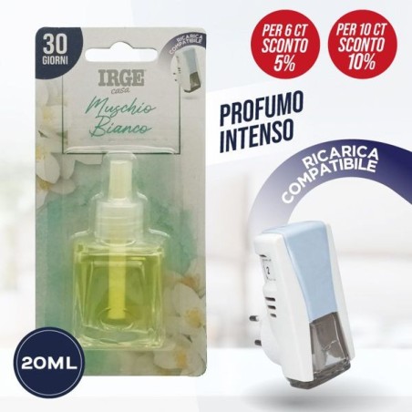 DEO IRGE 20ml muschio bianco refill | Starclean