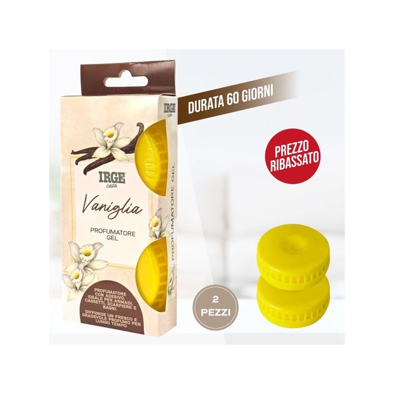 Deodorante IRGE GEL 2pz vanilla | Starclean