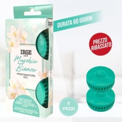 Deodorante IRGE GEL 2pz muschiobianc | Starclean