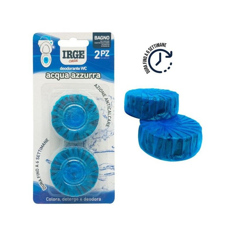 DEO WC acqua azzurra 2pz IRGE | Starclean