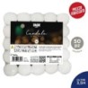 Candela 50 tealights bianche | Starclean