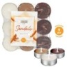 Tealight sfumate sandalo 9 pz | Starclean