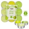 Tealight sfumate mela verde 9pz | Starclean