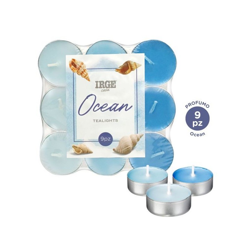 Tealight sfumate ocean 9 pz | Starclean