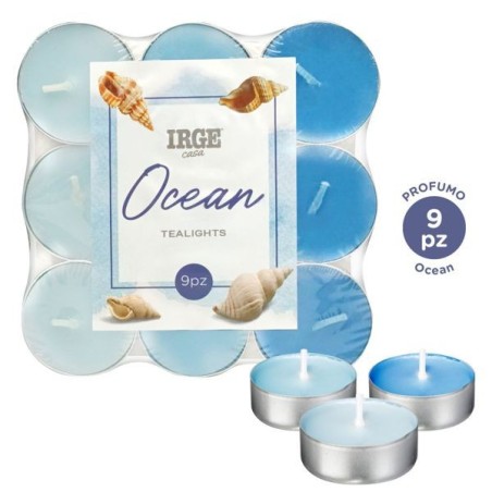Tealight sfumate ocean 9 pz | Starclean