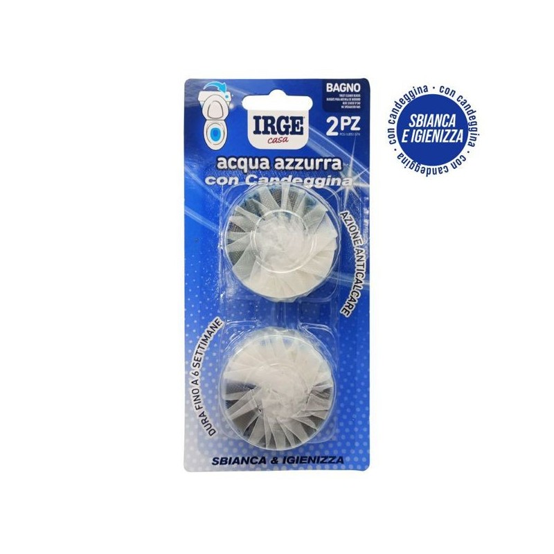 DEO WC acqua azzurra 2pz candeggina | Starclean