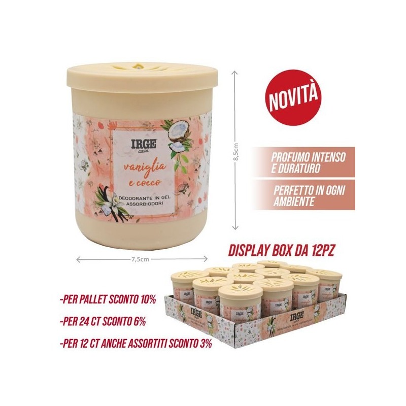 GEL assorbiodori 190gr bianco | Starclean