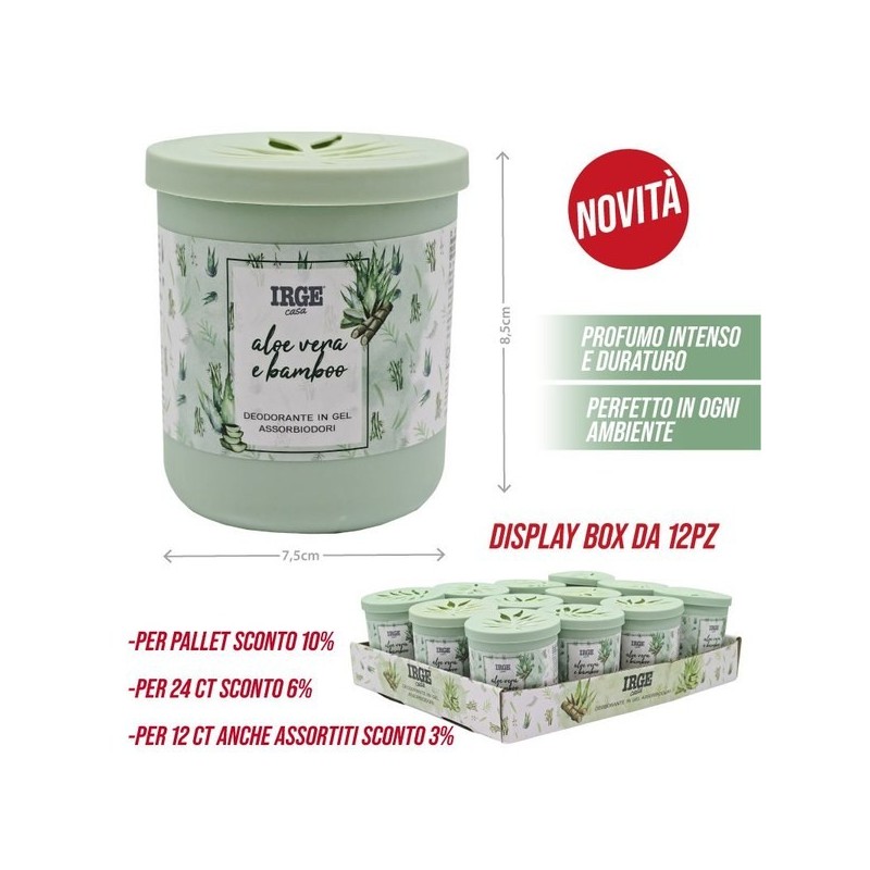 GEL assorbiodori 190gr verde | Starclean