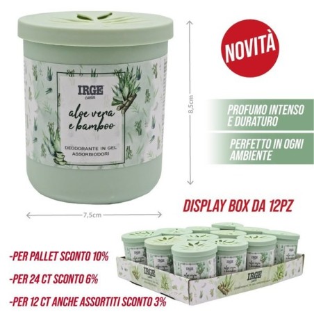 GEL assorbiodori 190gr verde | Starclean