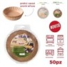 Carta friggitrice tonda 16x4,5cm 50P | Starclean