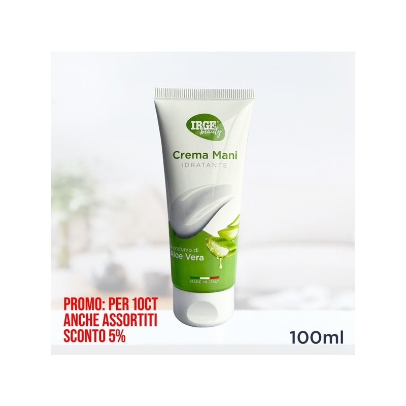 Crema mani idratante aloe vera 100m | Starclean