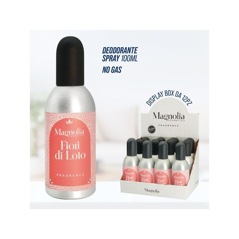 DEO spray NO GAS 100 ml fior DI loto | Starclean