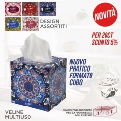 BOX veline 70pz 2veli cubic | Starclean