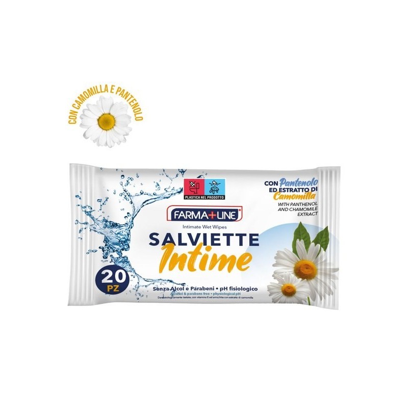 Salviette farma T intime 20 pz aloe | Starclean