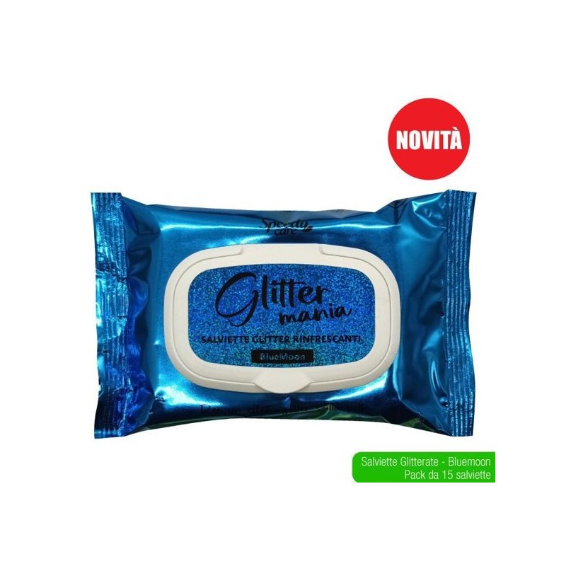 Salviette glitter bluemoon speedy 15P | Starclean