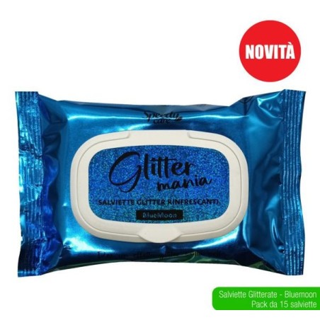 Salviette glitter bluemoon speedy 15P | Starclean