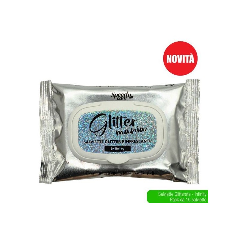 Salviette glitter infinity speedy 15P | Starclean