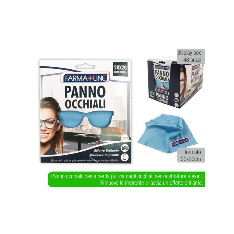 Panno occhiali Farmaline 20x20cm | Starclean