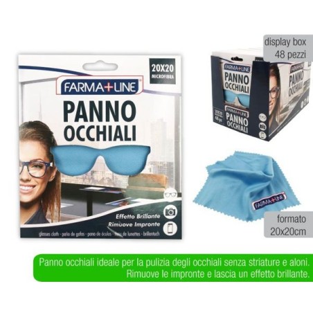 Panno occhiali Farmaline 20x20cm | Starclean
