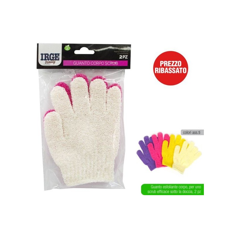 Guanto microfibra scrub bagno 2pz | Starclean