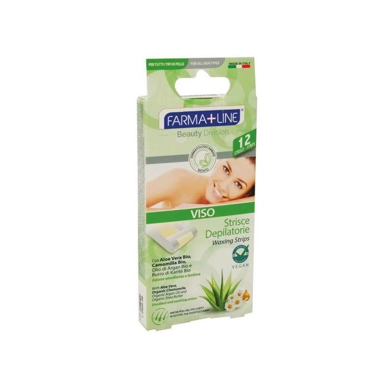 Body strisce dep. viso 12pz aloe | Starclean