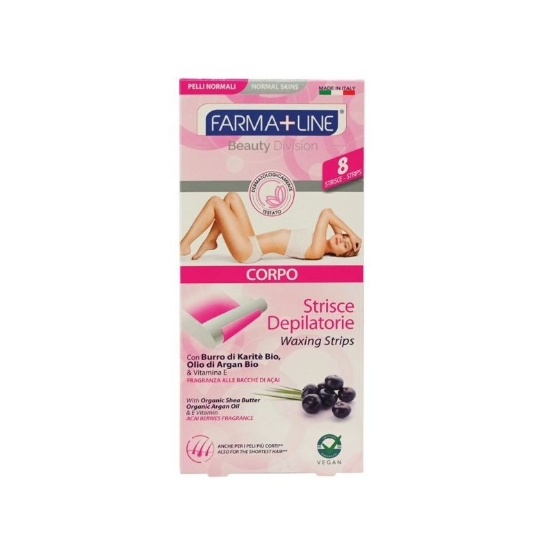 Body strisce dep.corpo 8pz arganbio | Starclean