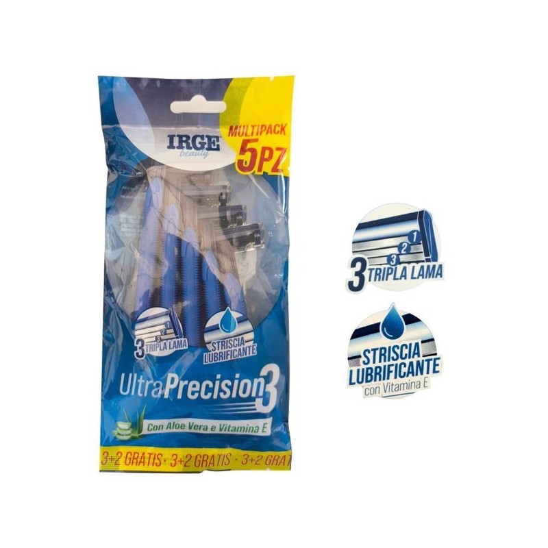 Rasoio uomo 3 lame 5 pezzi | Starclean