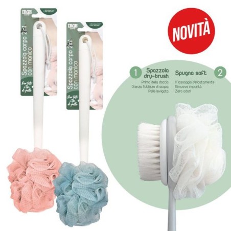 Spazzola bagno con manico 2in1 DRY | Starclean