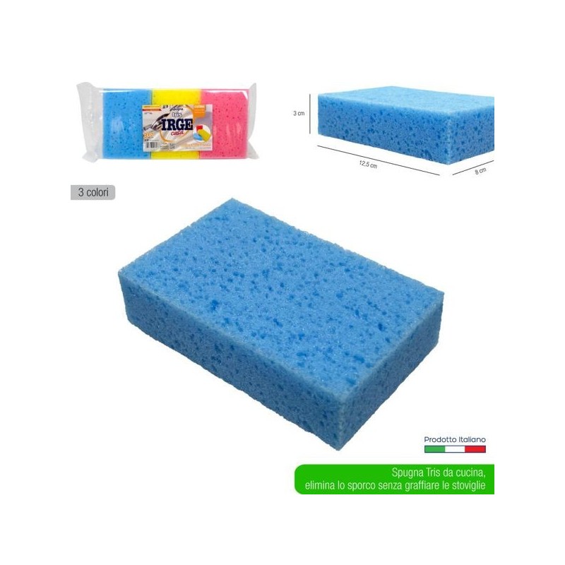 Spugna tris cucina 4x8x12 | Starclean