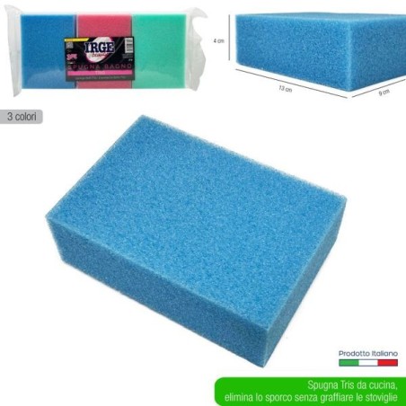 Spugna tris bagno cm 13,2x9 x 4,2 | Starclean