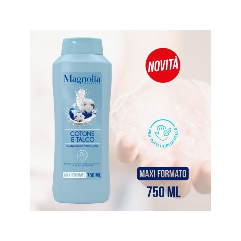 Bagnoschiuma 750ml cotone E talco | Starclean