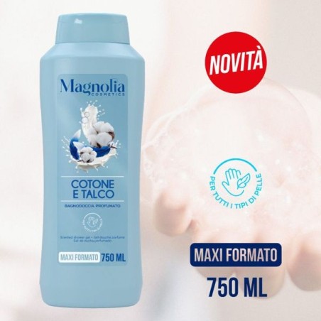 Bagnoschiuma 750ml cotone E talco | Starclean