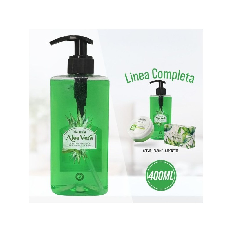 Magnolia sapone liquido. aloe vera 400ml | Starclean