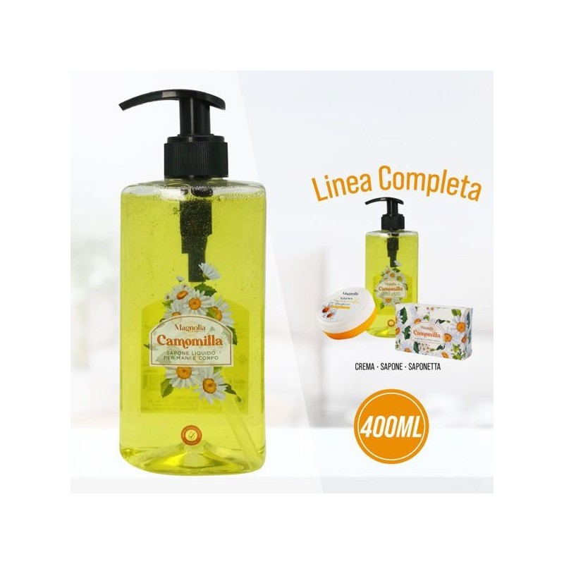 Magnolia sapone liquido. camomilla 400ml | Starclean