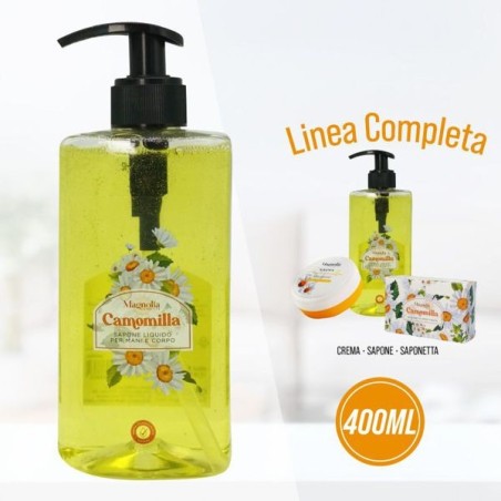 Magnolia sapone liquido. camomilla 400ml | Starclean