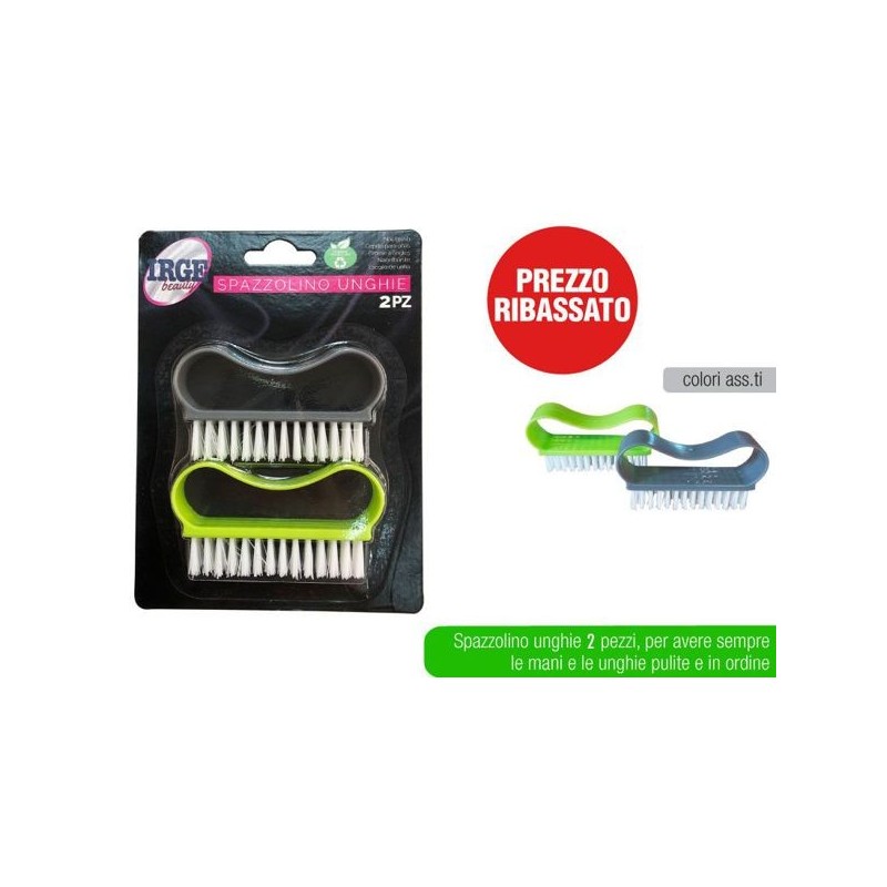 Spazzolino unghie 2pz IRGE | Starclean