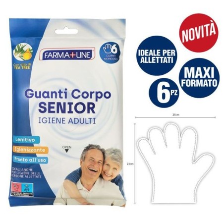 Guanti corpo senior 6pz | Starclean