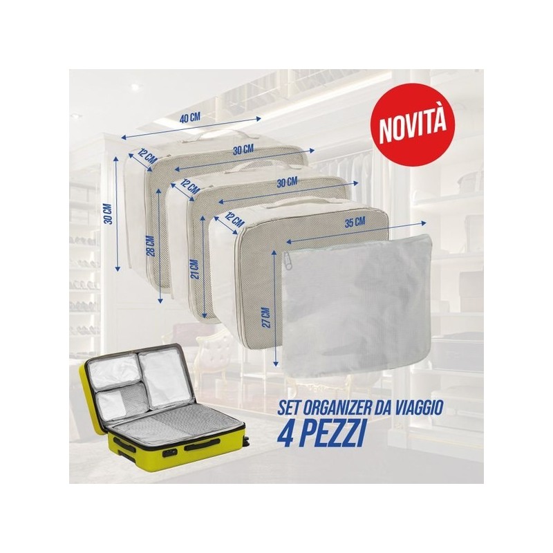 SET organizer viaggio 4pz | Starclean