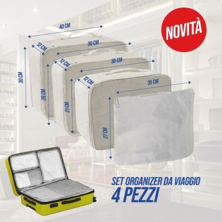 SET organizer viaggio 4pz | Starclean