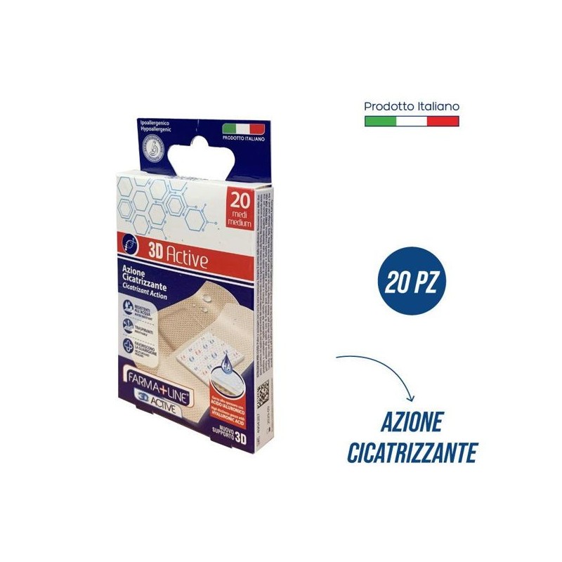 Cerott active cicatr. medi 7x2cm 20 | Starclean
