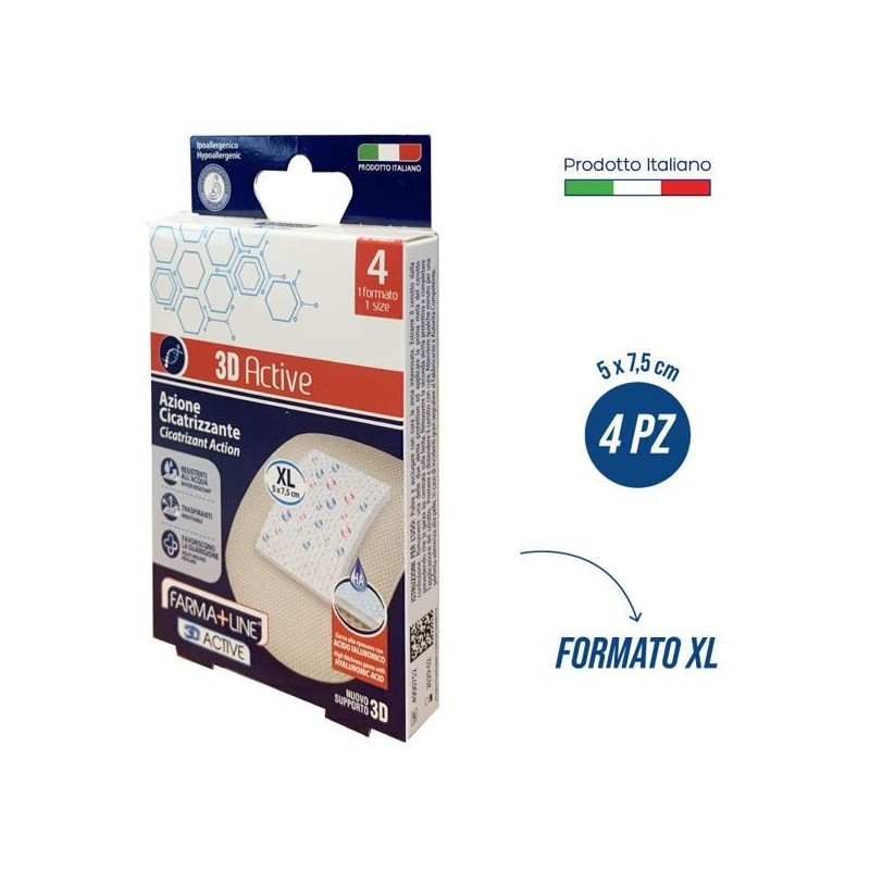 Cerott active cicatr. XL 4pz farmal | Starclean