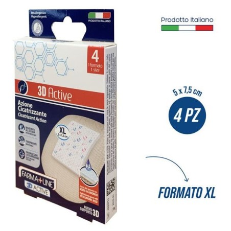 Cerott active cicatr. XL 4pz farmal | Starclean