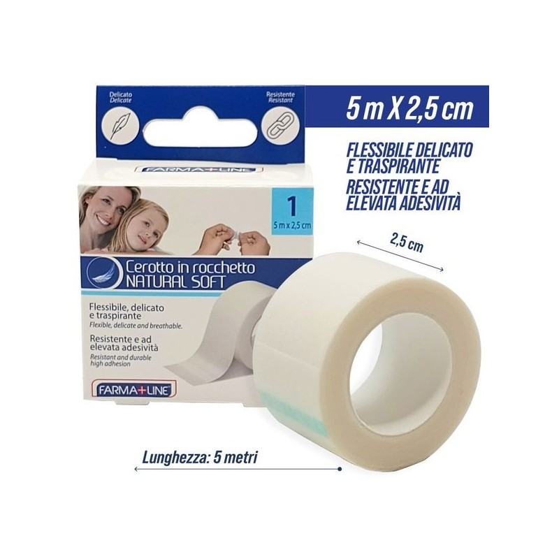 Rocchetto TNT 5m x2,5cm Farmaline | Starclean