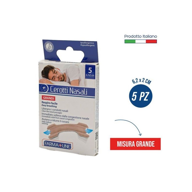 Cerotti nasali formato XL 5pz farma | Starclean
