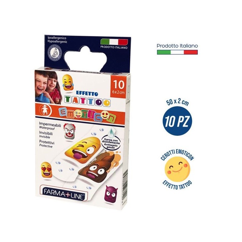 Cerott bimbi medi 6x2cm 10pz farmal | Starclean