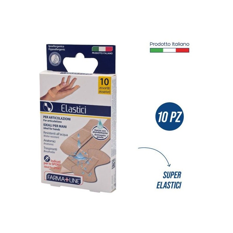 Cerotti mani ass. 10pz Farmaline | Starclean