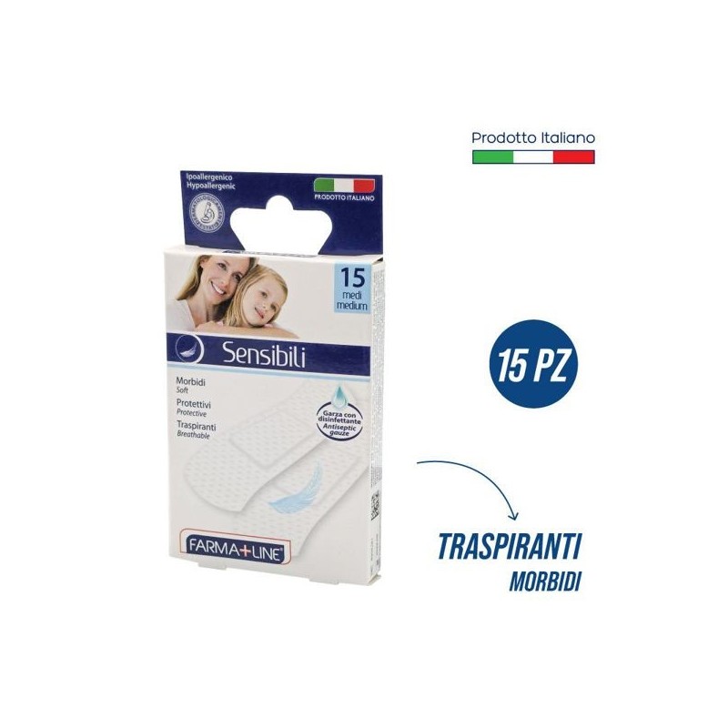 Cerotti TNT bianchi medi 7x2cm 15pz | Starclean